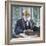 Portrait of the Physiologist, Psychologist, and Physician Ivan P. Pavlov, (1849-193), 1930-Mikhail Vasilyevich Nesterov-Framed Giclee Print