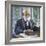 Portrait of the Physiologist, Psychologist, and Physician Ivan P. Pavlov, (1849-193), 1930-Mikhail Vasilyevich Nesterov-Framed Giclee Print