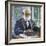 Portrait of the Physiologist, Psychologist, and Physician Ivan P. Pavlov, (1849-193), 1930-Mikhail Vasilyevich Nesterov-Framed Giclee Print