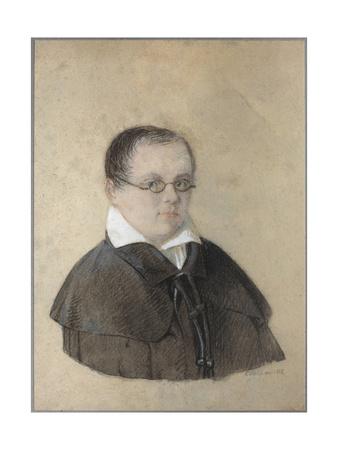 Portrait Of The Poet Anton Antonovich Delvig 1798 1831 Giclee Print Art Com