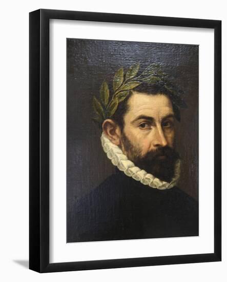 Portrait of the Poet De Alonso Ercilla Y Zuniga, C1576-C1578-El Greco-Framed Giclee Print