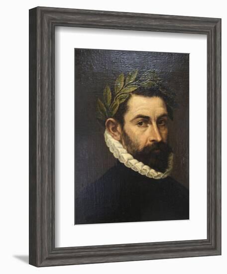 Portrait of the Poet De Alonso Ercilla Y Zuniga, C1576-C1578-El Greco-Framed Giclee Print