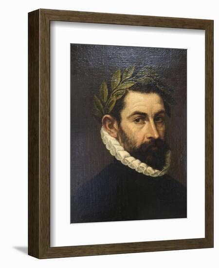 Portrait of the Poet De Alonso Ercilla Y Zuniga, C1576-C1578-El Greco-Framed Giclee Print