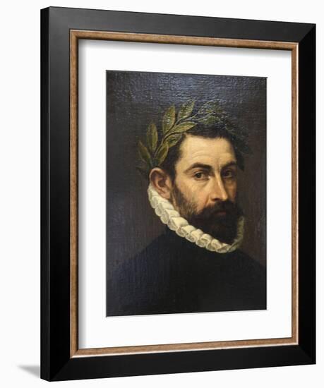 Portrait of the Poet De Alonso Ercilla Y Zuniga, C1576-C1578-El Greco-Framed Giclee Print