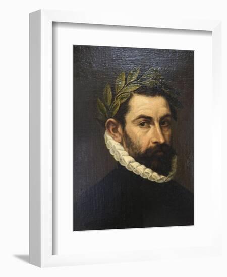 Portrait of the Poet De Alonso Ercilla Y Zuniga, C1576-C1578-El Greco-Framed Giclee Print