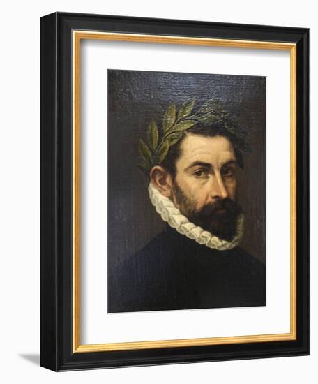 Portrait of the Poet De Alonso Ercilla Y Zuniga, C1576-C1578-El Greco-Framed Giclee Print