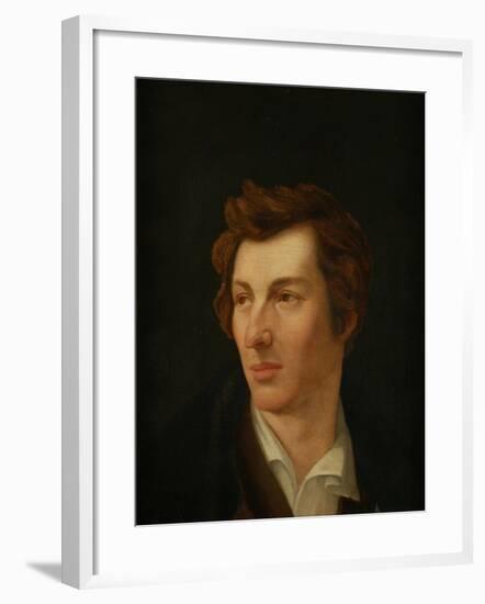 Portrait of the Poet Heinrich Heine (1797-185), 1828-Gottlieb Gassen-Framed Giclee Print