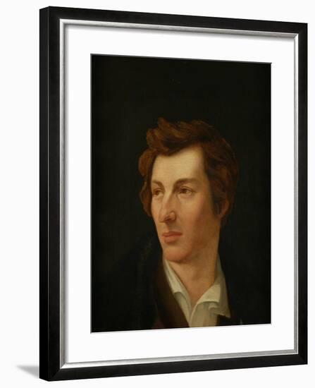 Portrait of the Poet Heinrich Heine (1797-185), 1828-Gottlieb Gassen-Framed Giclee Print