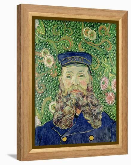 Portrait of the Postman Joseph Roulin, c.1889-Vincent van Gogh-Framed Premier Image Canvas