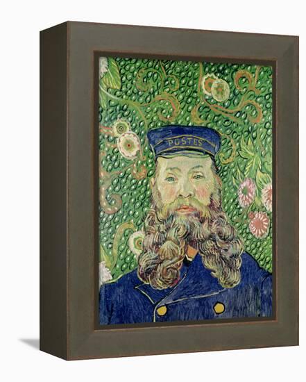 Portrait of the Postman Joseph Roulin, c.1889-Vincent van Gogh-Framed Premier Image Canvas