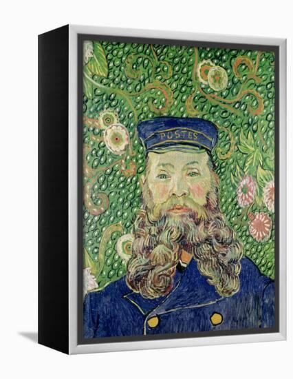 Portrait of the Postman Joseph Roulin, c.1889-Vincent van Gogh-Framed Premier Image Canvas