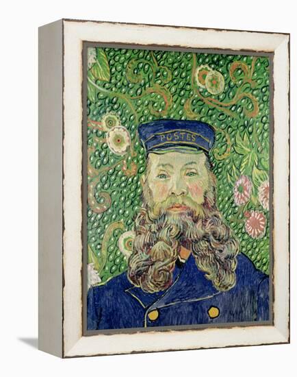 Portrait of the Postman Joseph Roulin, c.1889-Vincent van Gogh-Framed Premier Image Canvas