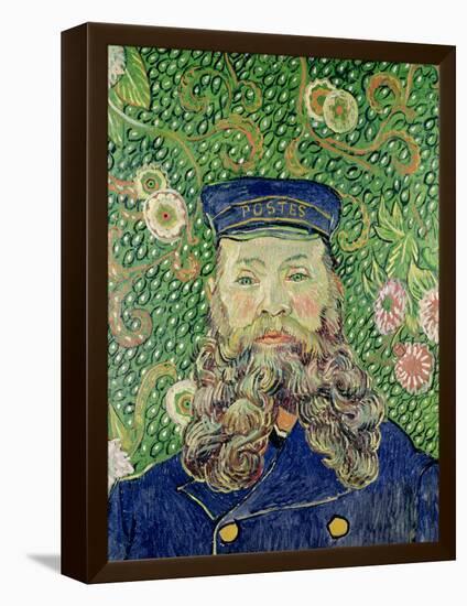 Portrait of the Postman Joseph Roulin, c.1889-Vincent van Gogh-Framed Premier Image Canvas