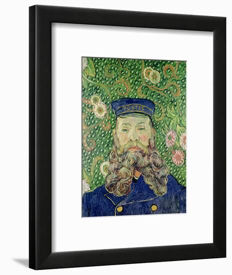 Portrait of the Postman Joseph Roulin, c.1889-Vincent van Gogh-Framed Premium Giclee Print