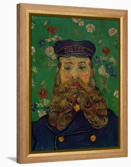 Portrait of the Postman Joseph Roulin, c.1889-Vincent van Gogh-Framed Premier Image Canvas