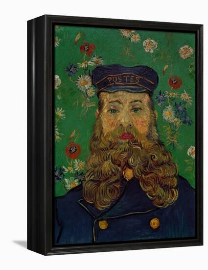 Portrait of the Postman Joseph Roulin, c.1889-Vincent van Gogh-Framed Premier Image Canvas