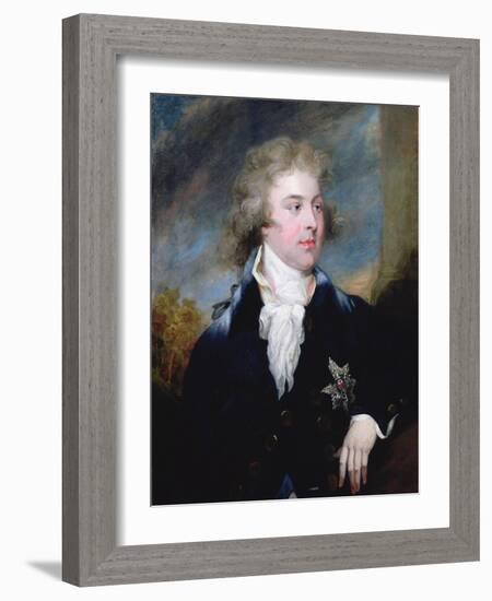 Portrait of the Prince of Wales, Late King George IV, 1790-John S. Smith-Framed Giclee Print