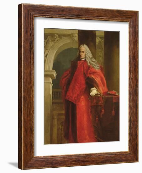 Portrait of the Procurator Dolfin-Giovanni Battista Tiepolo-Framed Giclee Print