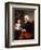 Portrait of the Rev.Thoms Wilson D.D. and His Adopted Daughter, Miss Catherine Macauley-Joseph Wright-Framed Giclee Print