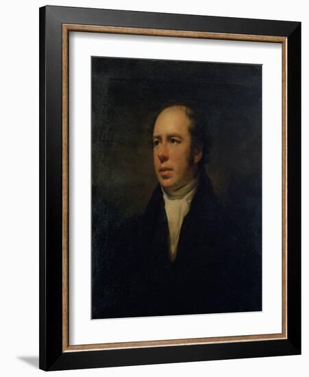 Portrait of the Reverend John Thomson, Minister of Duddingston (Oil on Canvas)-Henry Raeburn-Framed Giclee Print