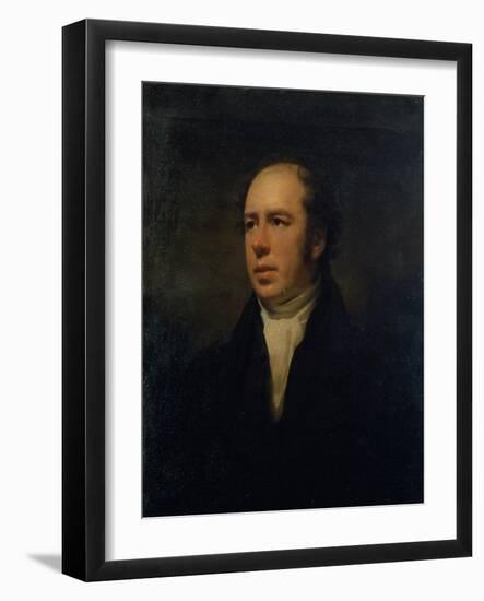 Portrait of the Reverend John Thomson, Minister of Duddingston (Oil on Canvas)-Henry Raeburn-Framed Giclee Print