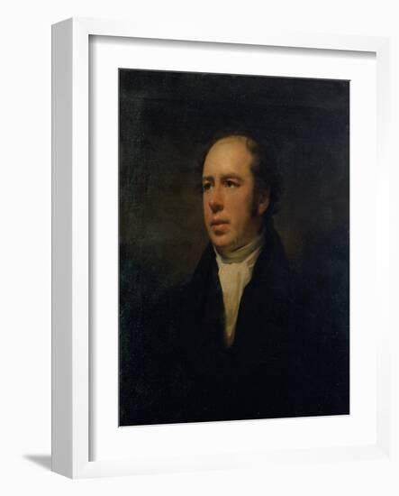 Portrait of the Reverend John Thomson, Minister of Duddingston (Oil on Canvas)-Henry Raeburn-Framed Giclee Print
