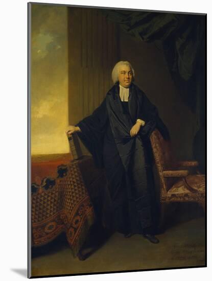 Portrait of The Reverend Philip Cocks, 1760s-Johann Zoffany-Mounted Giclee Print