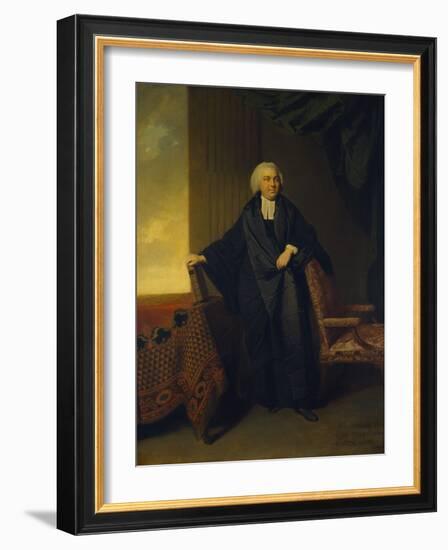 Portrait of The Reverend Philip Cocks, 1760s-Johann Zoffany-Framed Giclee Print