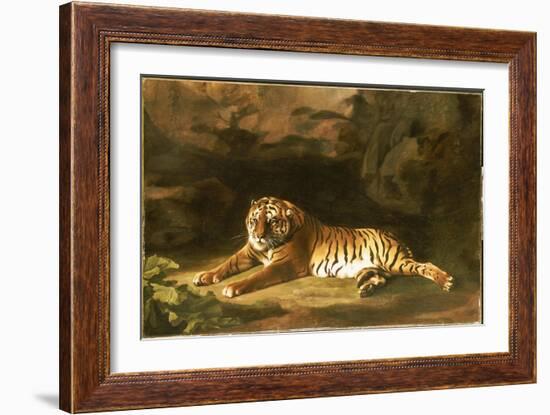 Portrait of the Royal Tiger, C.1770-George Stubbs-Framed Giclee Print