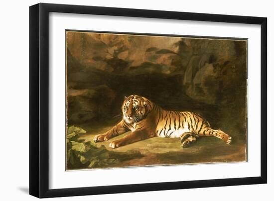 Portrait of the Royal Tiger, C.1770-George Stubbs-Framed Giclee Print