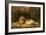 Portrait of the Royal Tiger, circa 1770-George Stubbs-Framed Giclee Print