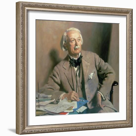 Portrait of the Rt. Hon. David Lloyd George-Sir William Orpen-Framed Giclee Print