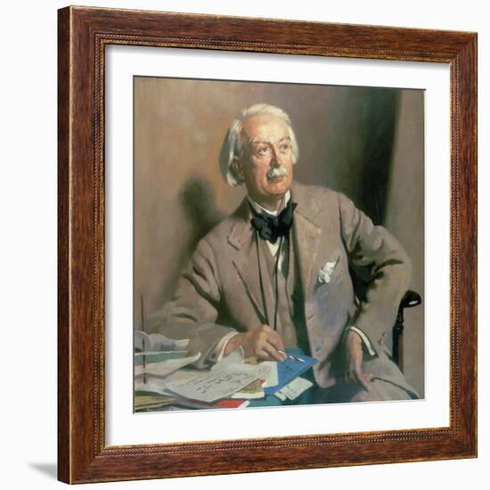 Portrait of the Rt. Hon. David Lloyd George-Sir William Orpen-Framed Giclee Print