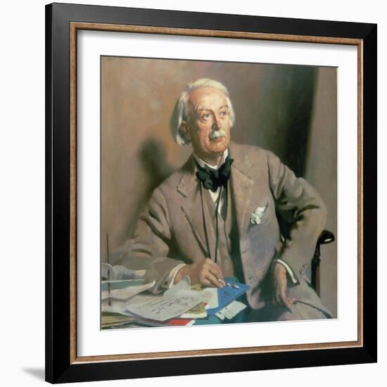 Portrait of the Rt. Hon. David Lloyd George-Sir William Orpen-Framed Giclee Print