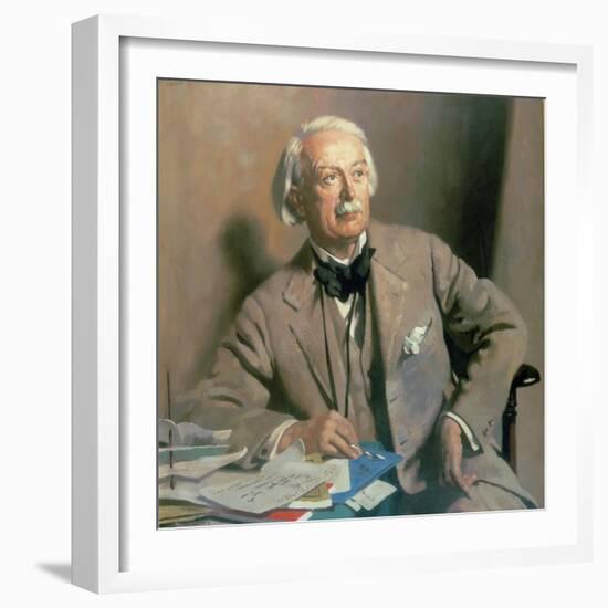 Portrait of the Rt. Hon. David Lloyd George-Sir William Orpen-Framed Giclee Print