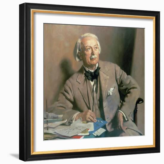 Portrait of the Rt. Hon. David Lloyd George-Sir William Orpen-Framed Giclee Print