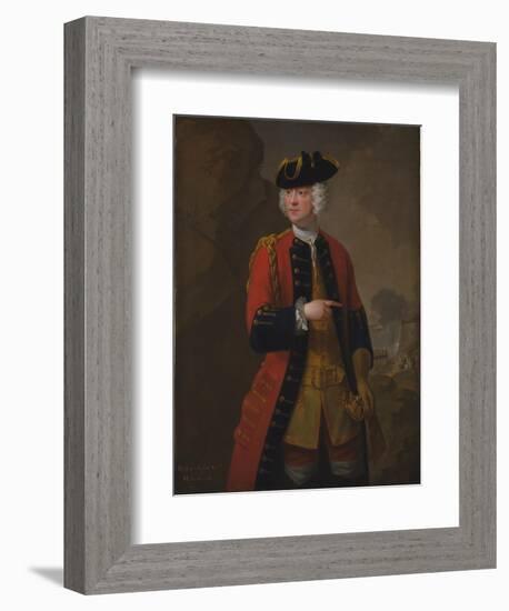 Portrait of the Rt. Hon. Richard, 3rd Viscount Molesworth-Anthony Lee-Framed Giclee Print