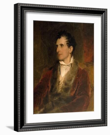 Portrait of the Sculptor, Antonio Canova, 1816-Thomas Lawrence-Framed Giclee Print