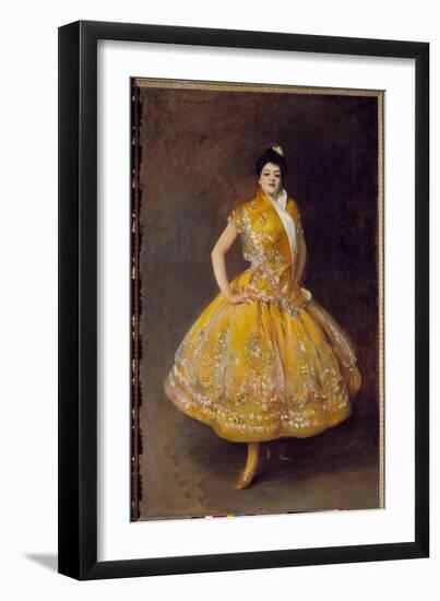 Portrait of the Spanish Dancer Carmencita Painting by John Singer Sargent (1856-1925) 1892 Sun. 2,3-John Singer Sargent-Framed Giclee Print