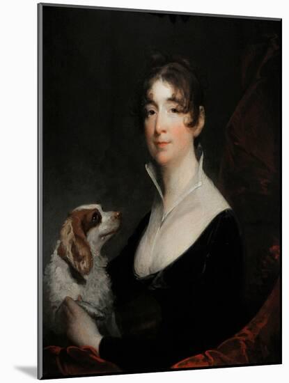 Portrait of the Wife of Anthony Merry, 1805-Gilbert Stuart-Mounted Giclee Print