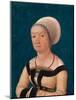 Portrait of the Wife of Jörg Fischer at Age 34, 1512-Hans Holbein the Elder-Mounted Giclee Print