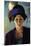 Portrait of the Wife of the Artist with a Hat-Auguste Macke-Mounted Art Print