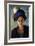 Portrait of the Wife of the Artist with a Hat-Auguste Macke-Framed Art Print