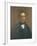 Portrait of Theodore Cuenot, 1847-Gustave Courbet-Framed Giclee Print