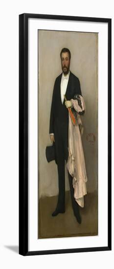 Portrait of Theodore Duret, 1883-James Abbott McNeill Whistler-Framed Giclee Print