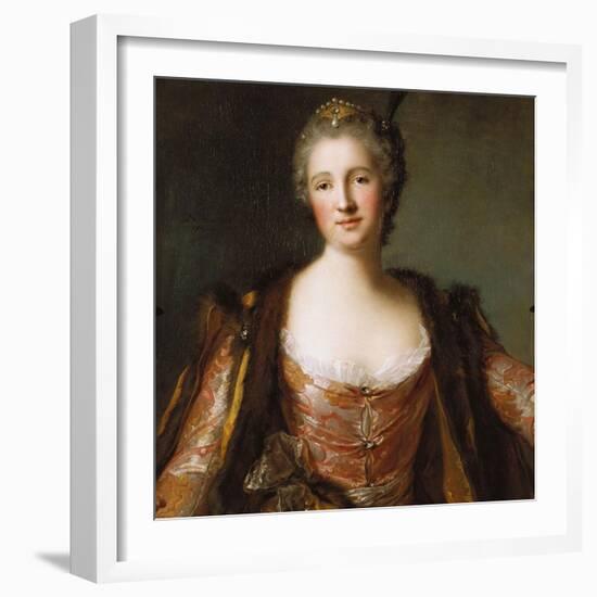 Portrait of Theodore Elisabeth, Catherine De Besenval, Marquise De Broglie, 1742-Hendrik Avercamp-Framed Giclee Print