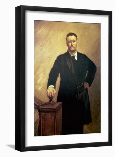 Portrait of Theodore Roosevelt-John Sutton-Framed Giclee Print