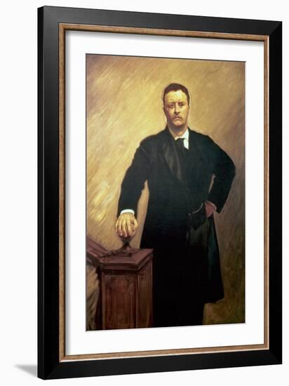 Portrait of Theodore Roosevelt-John Sutton-Framed Giclee Print