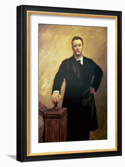Portrait of Theodore Roosevelt-John Sutton-Framed Giclee Print