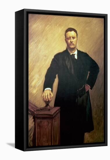 Portrait of Theodore Roosevelt-John Sutton-Framed Premier Image Canvas